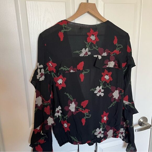 Chelsea Violet Embroidered Floral Blouse - Picture 8 of 14